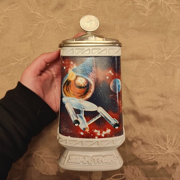 Longton Crown Limited Edition Star Trek "The Doomsday Machine" Stein, New In Box - Picture 2 of 16